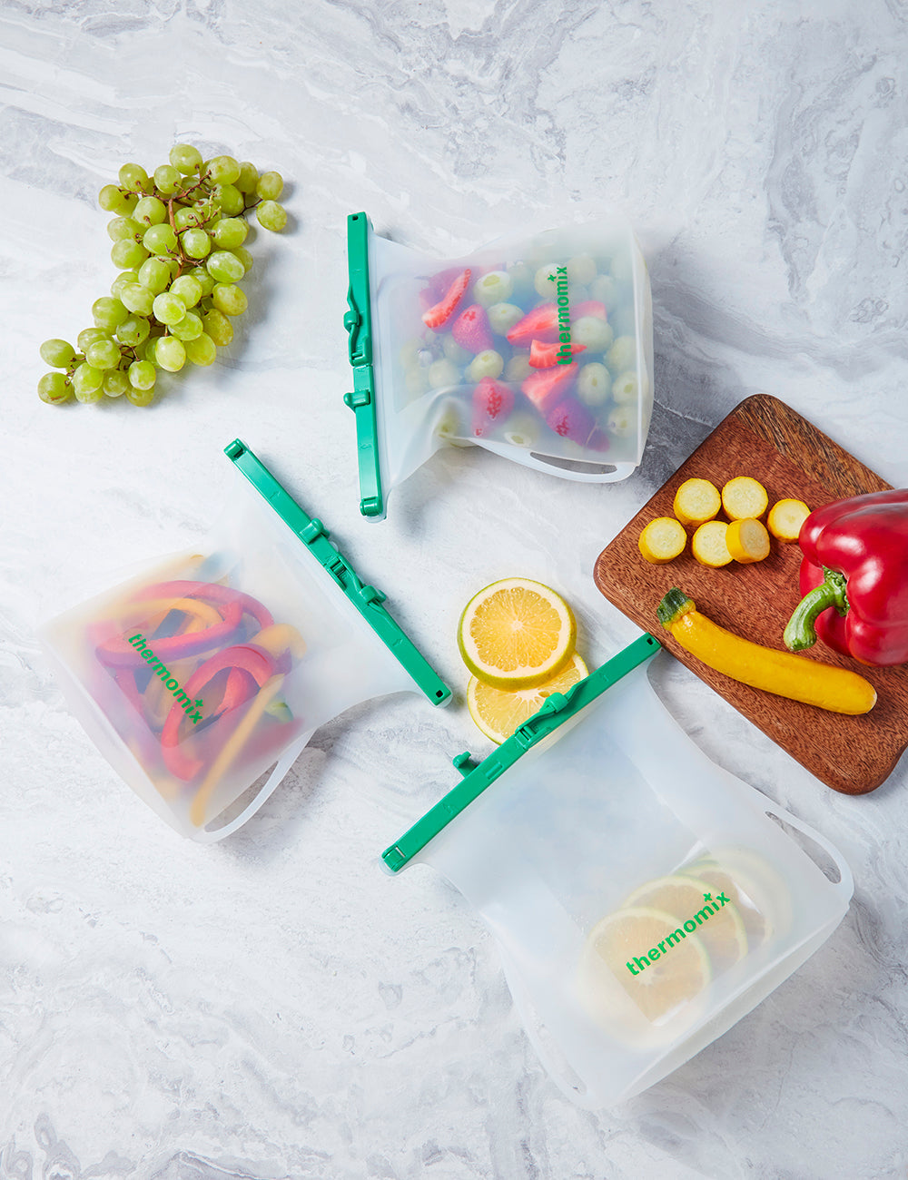 Sacs en silicone réutilisables (3 pack)